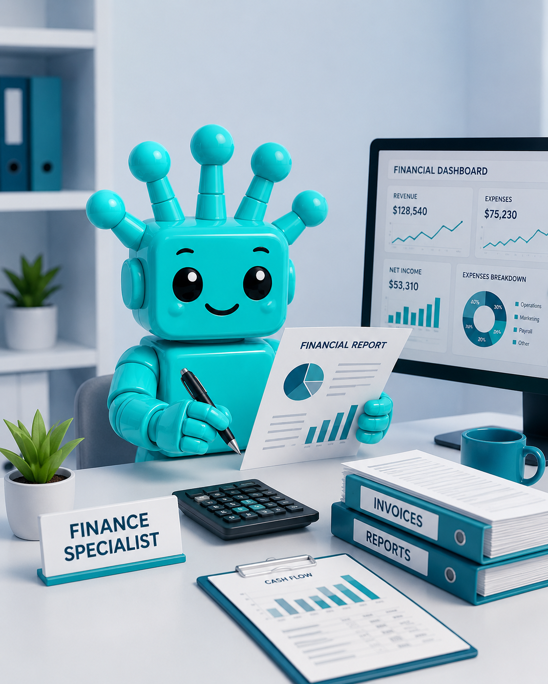 Finance Specialist Resora character